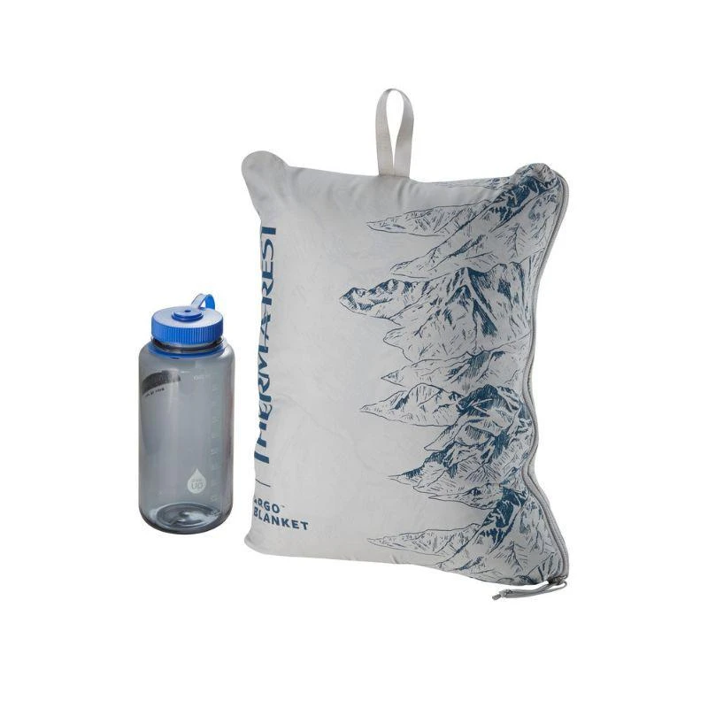 Thermarest Kelioninė antklodė Therm-a-Rest Argo Blanket - Pilka su kalnais