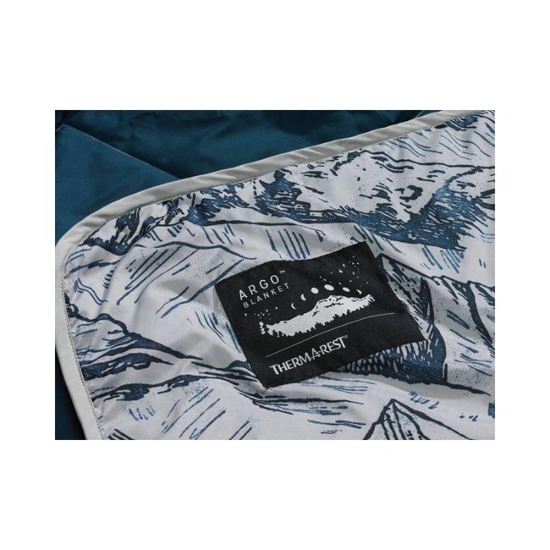 Thermarest Kelioninė antklodė Therm-a-Rest Argo Blanket - Pilka su kalnais