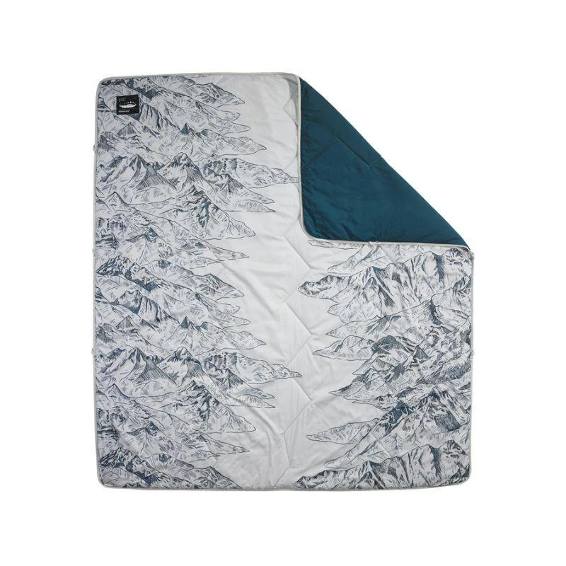 Thermarest Kelioninė antklodė Therm-a-Rest Argo Blanket - Pilka su kalnais