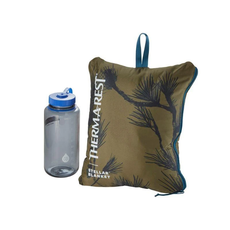 Thermarest Kelioninė antklodė Therm-a-Rest Stellar Blanket - Chaki su pušimis