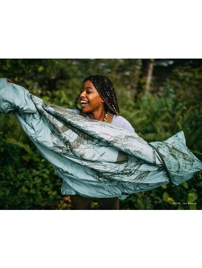 Thermarest Kelioninė antklodė Therm-a-Rest Stellar Blanket - Chaki su pušimis