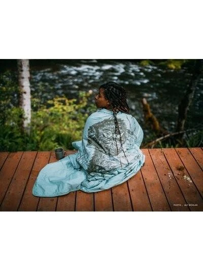 Thermarest Kelioninė antklodė Therm-a-Rest Stellar Blanket - Chaki su pušimis