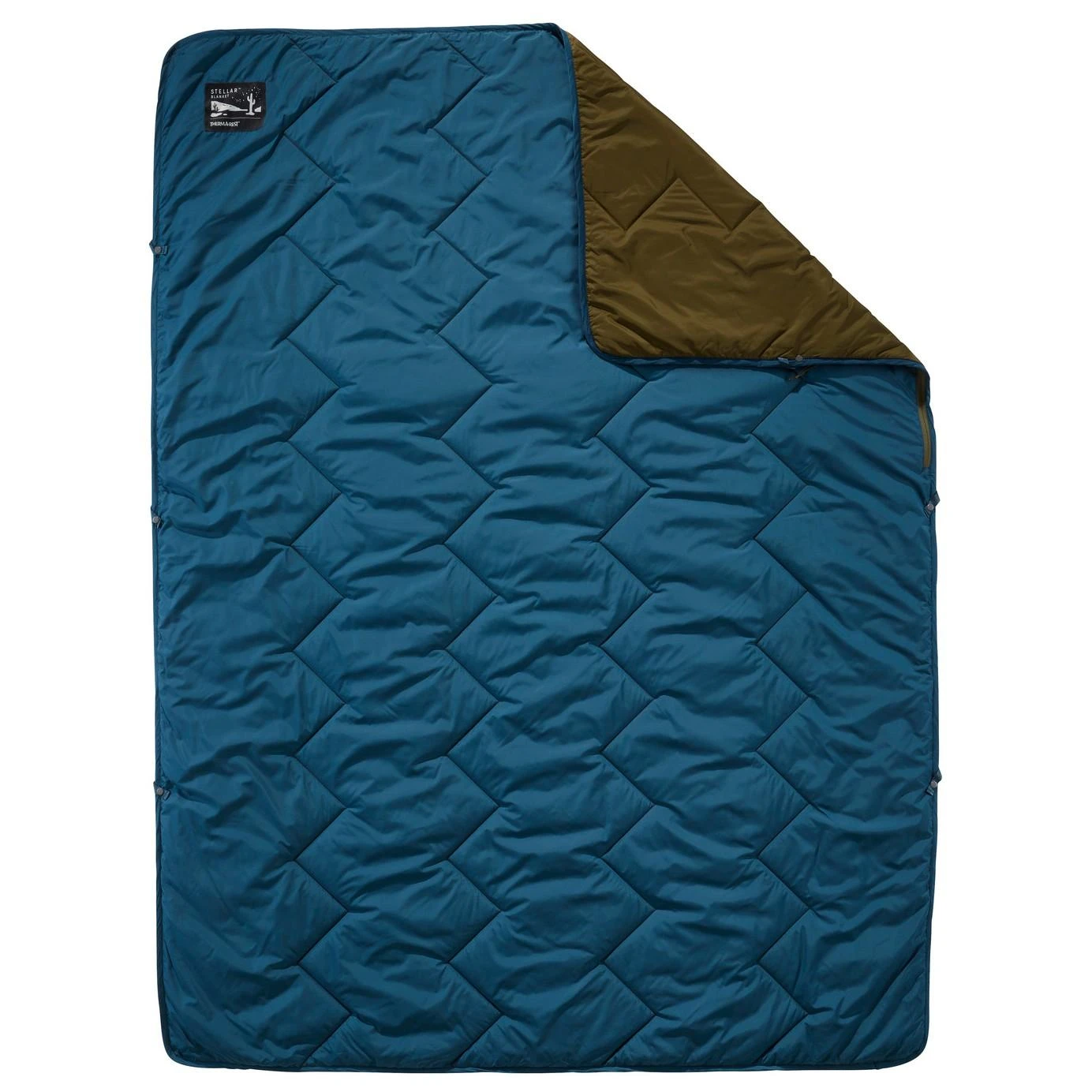 Thermarest Kelioninė antklodė Therm-a-Rest Stellar Blanket - Chaki su pušimis