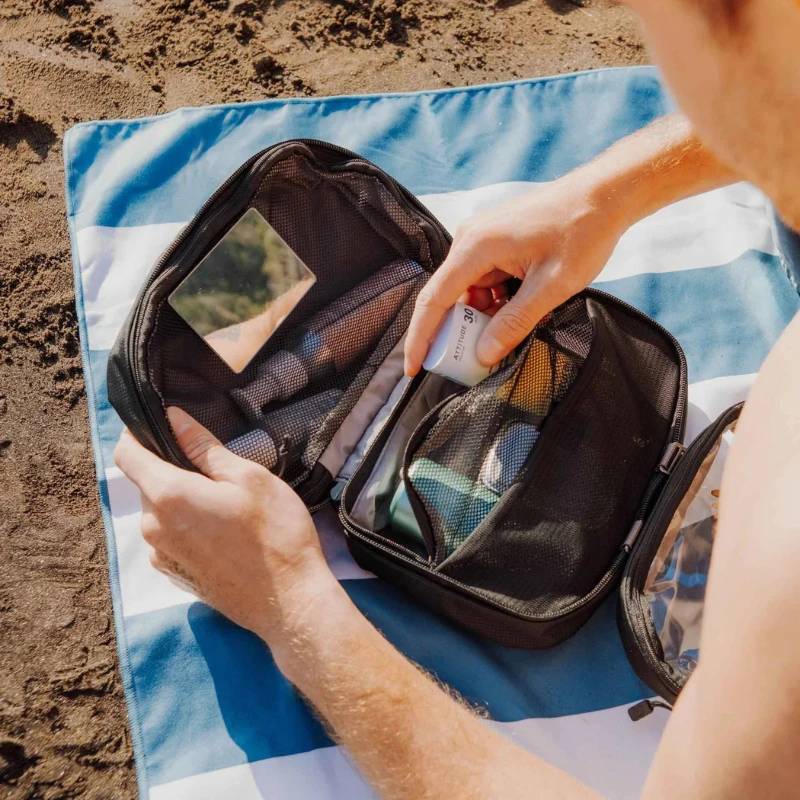 Kelioninė kosmetinė Lifeventure Folding Wash Bag - Pilka