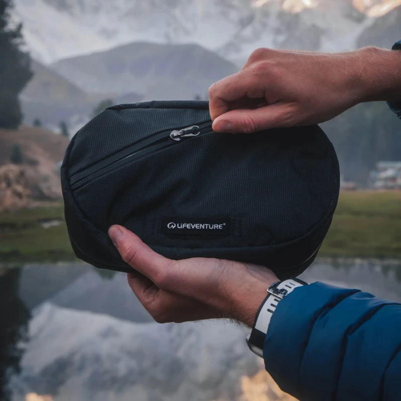 Kelioninė kosmetinė Lifeventure Folding Wash Bag - Pilka