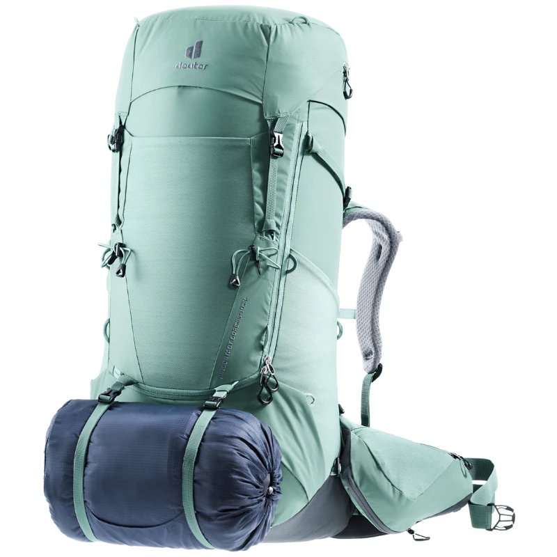 Kelioninė kuprinė Deuter Aircontact Core 55+10 SL - Juoda