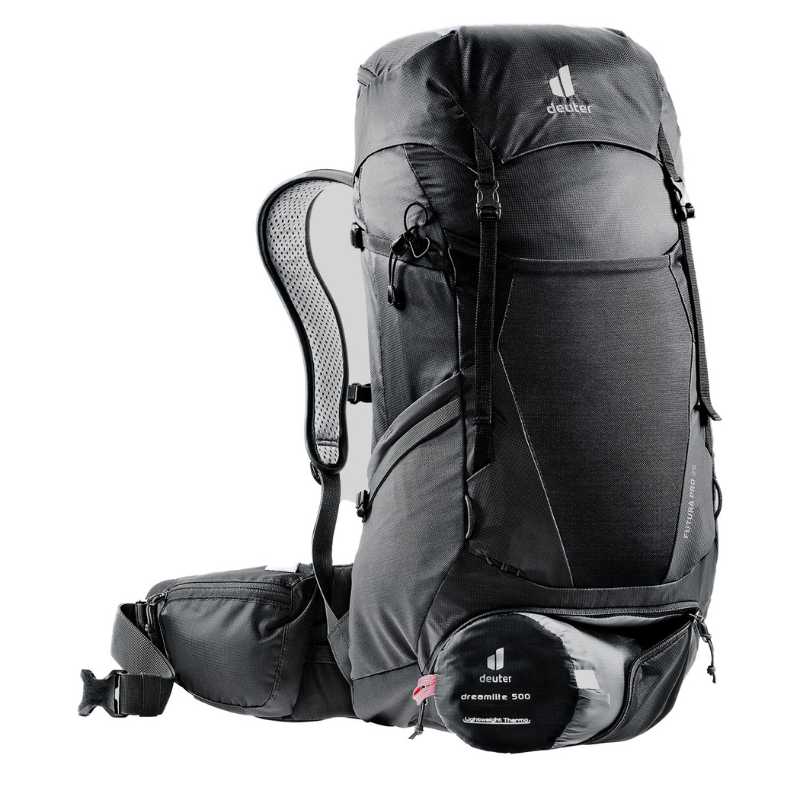 Kelioninė kuprinė Deuter Futura Pro 36 - Juoda
