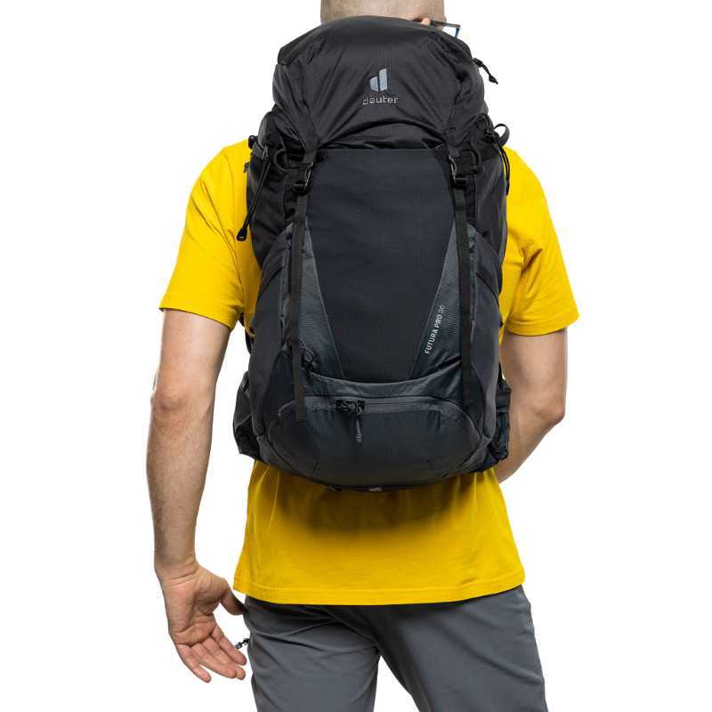 Kelioninė kuprinė Deuter Futura Pro 36 - Juoda
