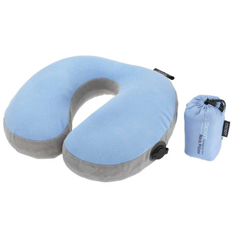 Kelioninė pagalvėlė COCOON Air-Core Neck Pillow Ergonomic Microfiber - Tamsiai mėlyna