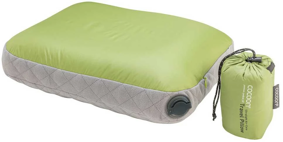 Kelioninė pagalvėlė COCOON Air Core Pillow Ultralight - Žalia - M
