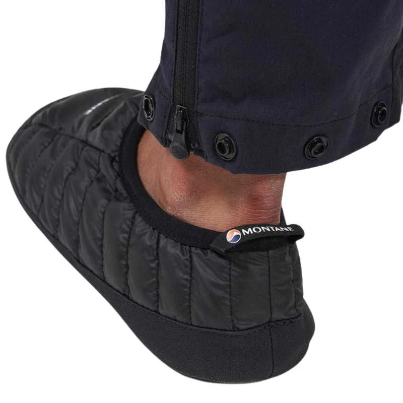 Kelioninės šlepetės Montane Icarus Hut Slipper - Juoda - XS