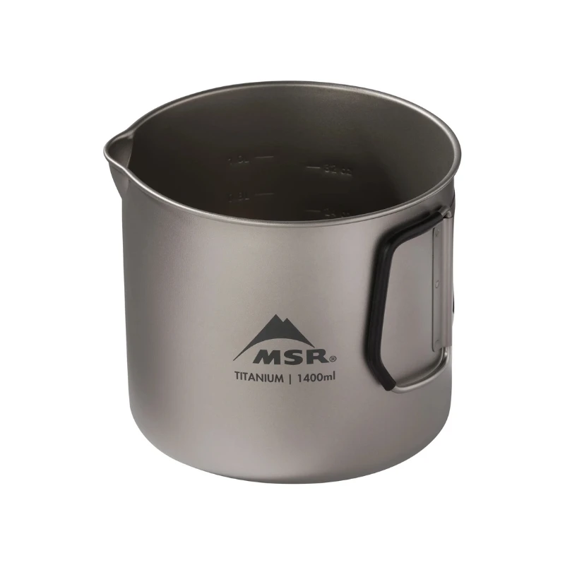 JAV MSR Titan Virdulys 1400 mL titaninis puodas