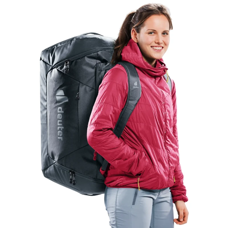 Deuter Duffel Pro 60 Kelioninis krepšys Juoda 60 L