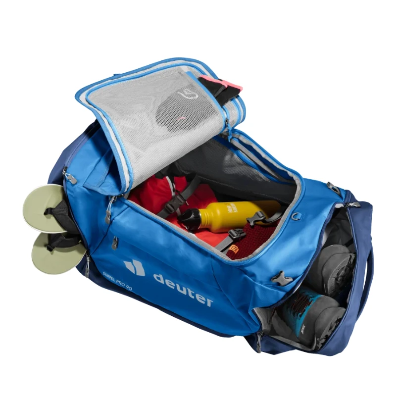 Kelioninis krepšys Deuter Duffel Pro 90 - Mėlyna