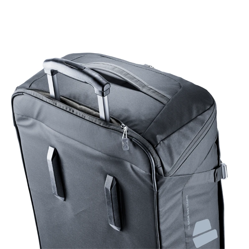 Kelioninis krepšys su ratukais Deuter Duffel Pro Movo 90 - Juoda