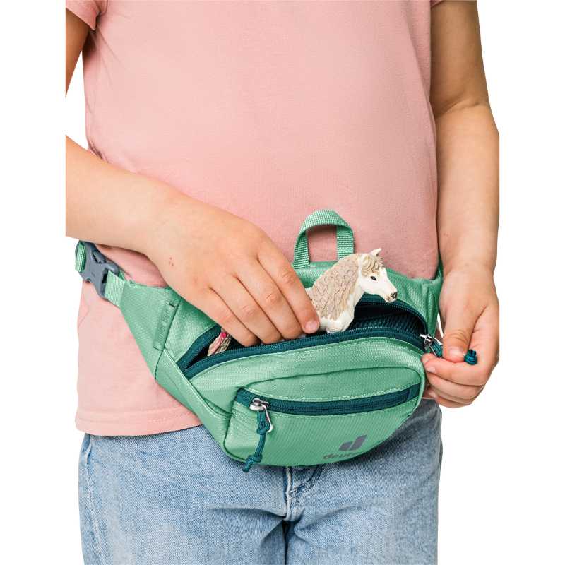 Piniginė ant liemens Deuter Junior Belt - Šviesiai žalia
