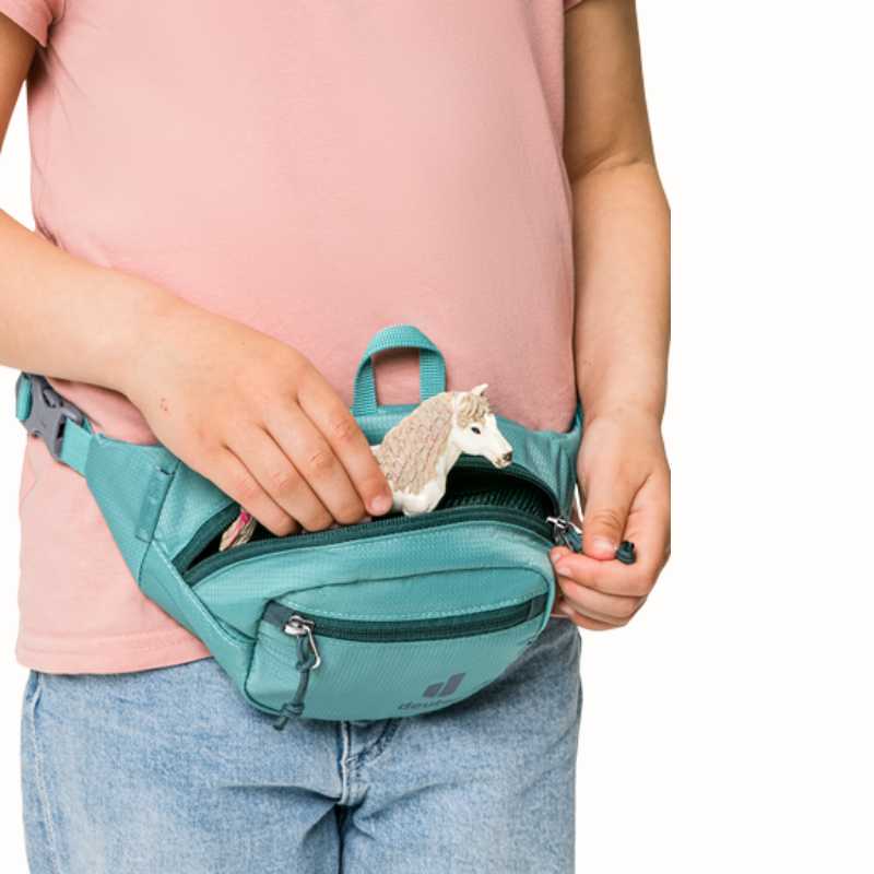 Piniginė ant liemens Deuter Junior Belt - Šviesiai žalia