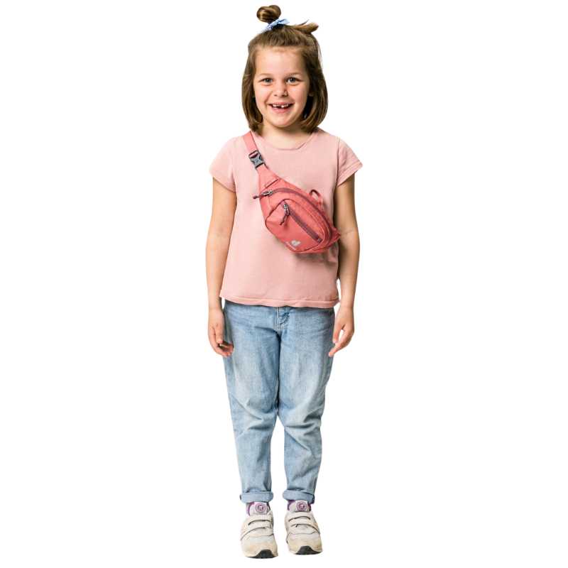 Piniginė ant liemens Deuter Junior Belt - Šviesiai žalia
