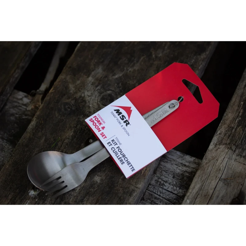 Kelioninis šaukštas ir šakutė MSR Titan Fork and Spoon