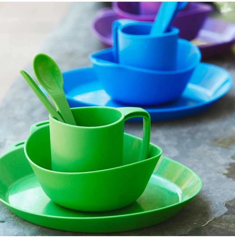 Kelioninių įrankių komplektas Lifeventure Ellipse Camping Cutlery - Elektrinė