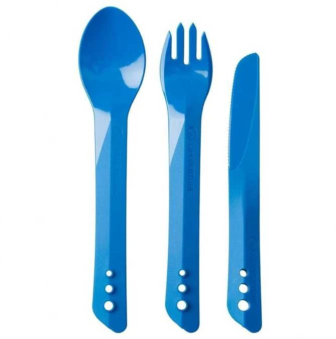 Kelioninių įrankių komplektas Lifeventure Ellipse Camping Cutlery - Elektrinė
