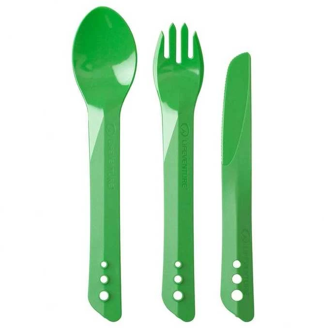 Kelioninių įrankių komplektas Lifeventure Ellipse Camping Cutlery - Elektrinė