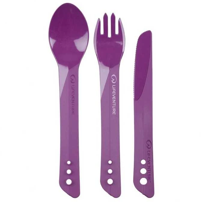 Kelioninių įrankių komplektas Lifeventure Ellipse Camping Cutlery - Elektrinė