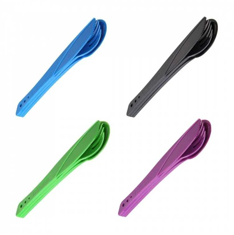 Kelioninių įrankių komplektas Lifeventure Ellipse Camping Cutlery - Elektrinė