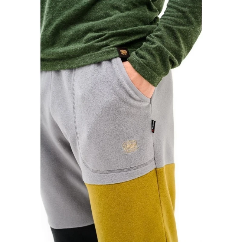 Kelnės flisinės Turbat Unisex Fun Camp - caramel- sage - XXXL