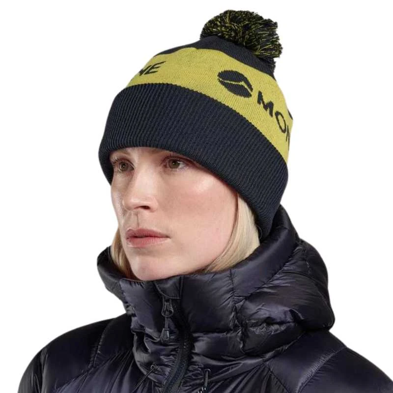 Kepurė Montane Logo Cuffed Beanie - Birch - Sunny Lime
