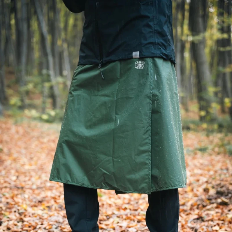 Kiltas nuo lietaus Turbat Isla Kilt - Smaragdinė