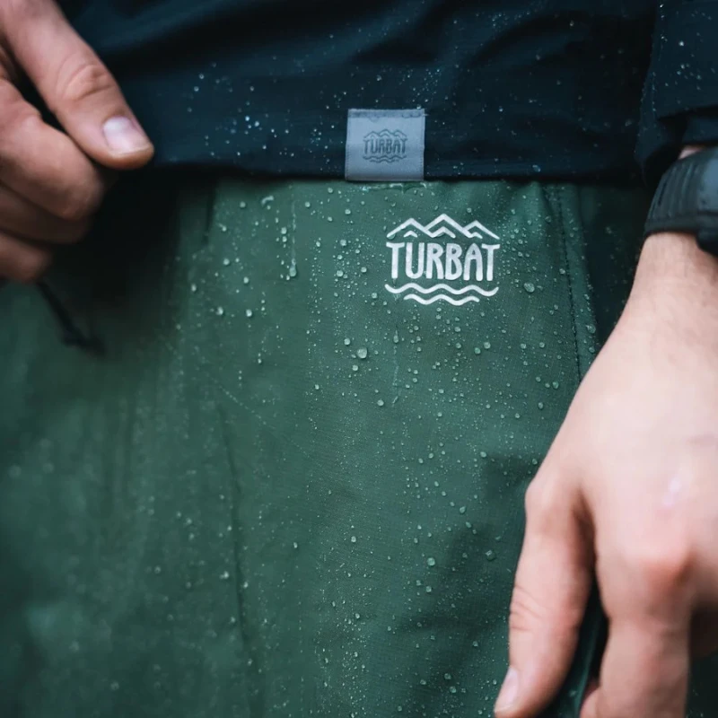 Kiltas nuo lietaus Turbat Isla Kilt - Smaragdinė