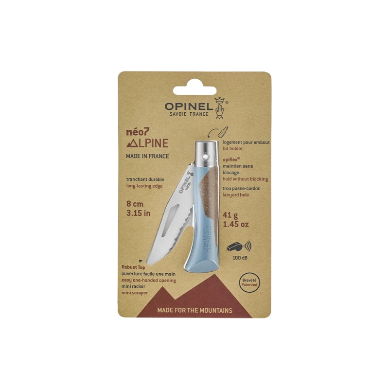 Kišeninis peilis Opinel NEO7 Alpine Ice Mėlyna