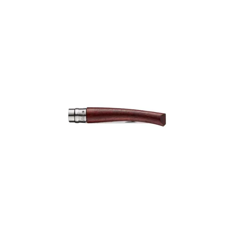 Kišeninis peilis plonais ašmenimis Opinel Nr.08 Afrikietiško koralmedžio rankena