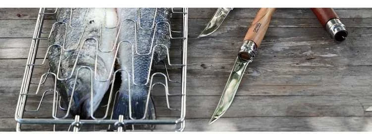 Kišeninis peilis plonais ašmenimis Opinel Nr.12 Alyvmedžio rankena