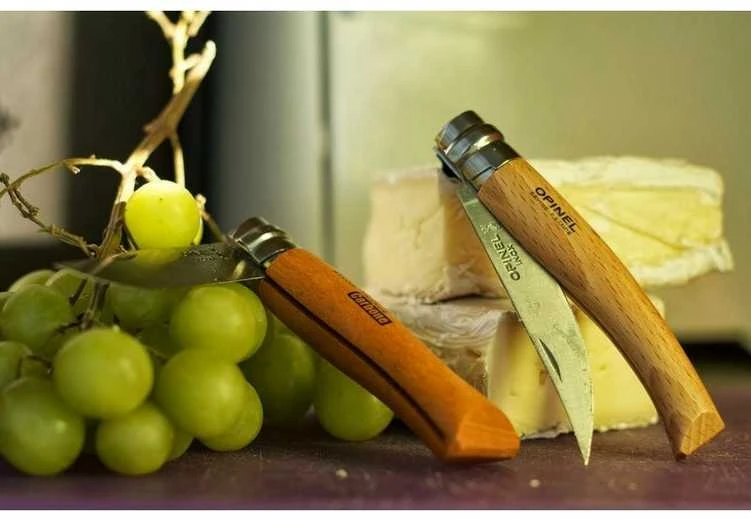 Kišeninis peilis plonais ašmenimis Opinel Nr.12 Alyvmedžio rankena