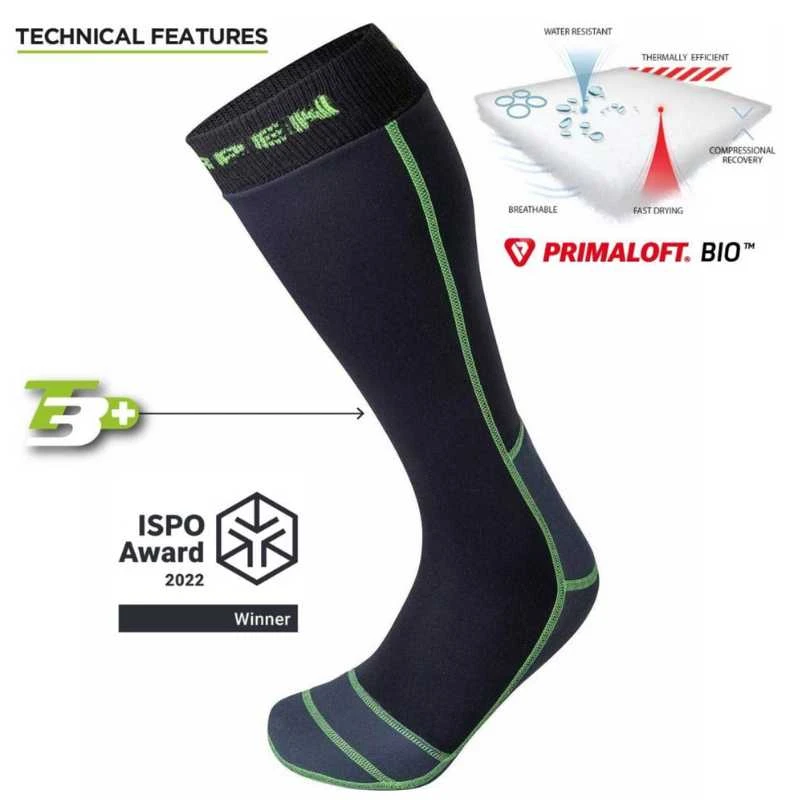 Kojinės Lorpen Inferno Biowarmer T3+ - Juoda - L (41–43)