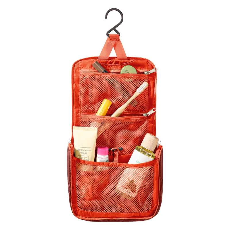 Kosmetinė Deuter Wash Center Lite I - Tamsiai rausva (deep heather)