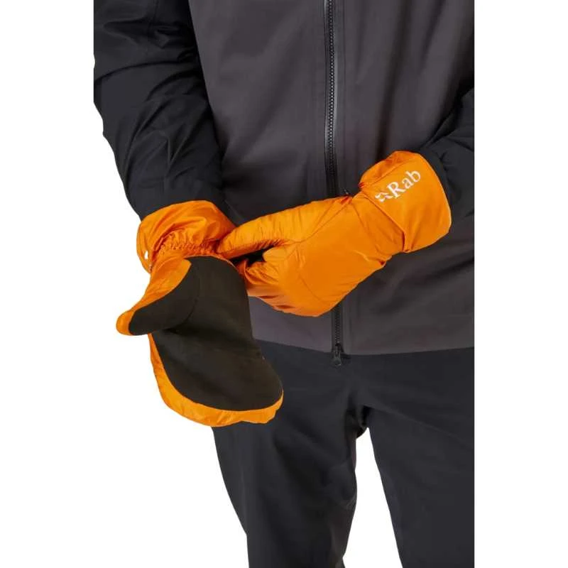 Kumštinės pirštinės Rab Xenon Mitts - Juoda - L