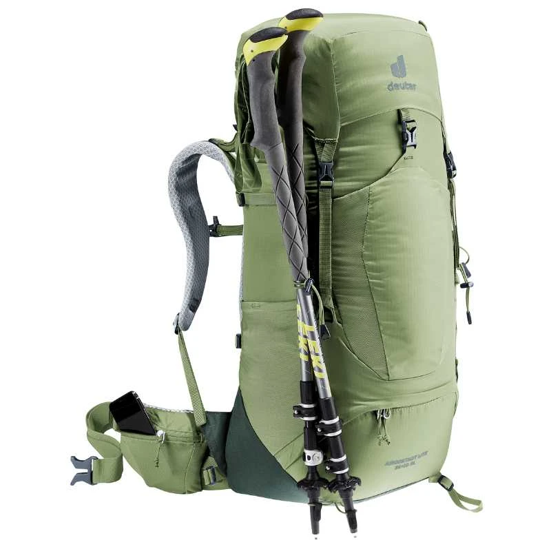 Kuprinė Deuter Aircontact Lite 35+10 SL - Žalia