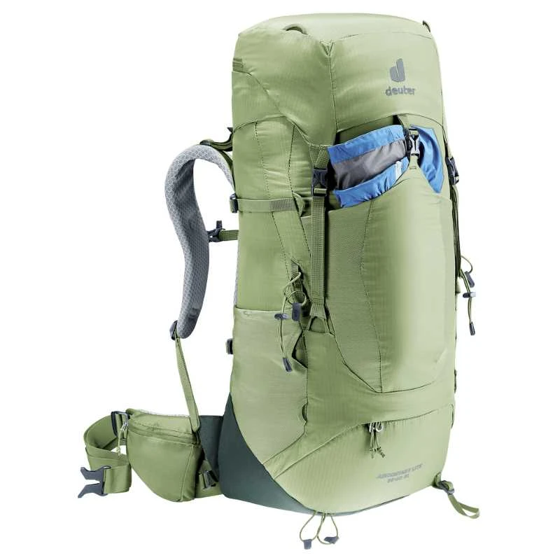 Kuprinė Deuter Aircontact Lite 35+10 SL - Žalia