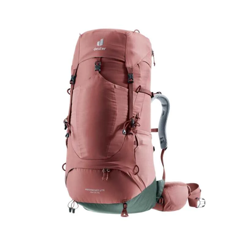 Deuter Aircontact Lite 45+10 SL moteriška žygio kuprinė Juodas