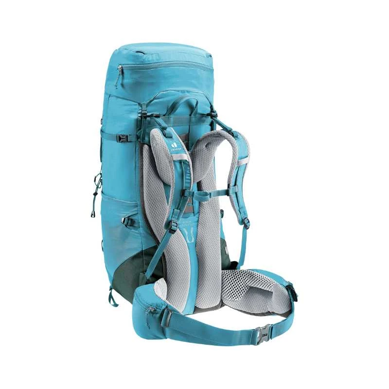 Deuter Aircontact Lite 45+10 SL moteriška žygio kuprinė Juodas