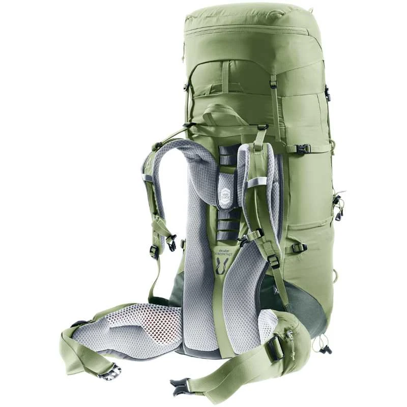 Deuter Aircontact Lite 45+10 SL moteriška žygio kuprinė Juodas