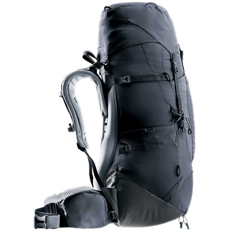 Deuter Aircontact Lite 45+10 SL moteriška žygio kuprinė Juodas