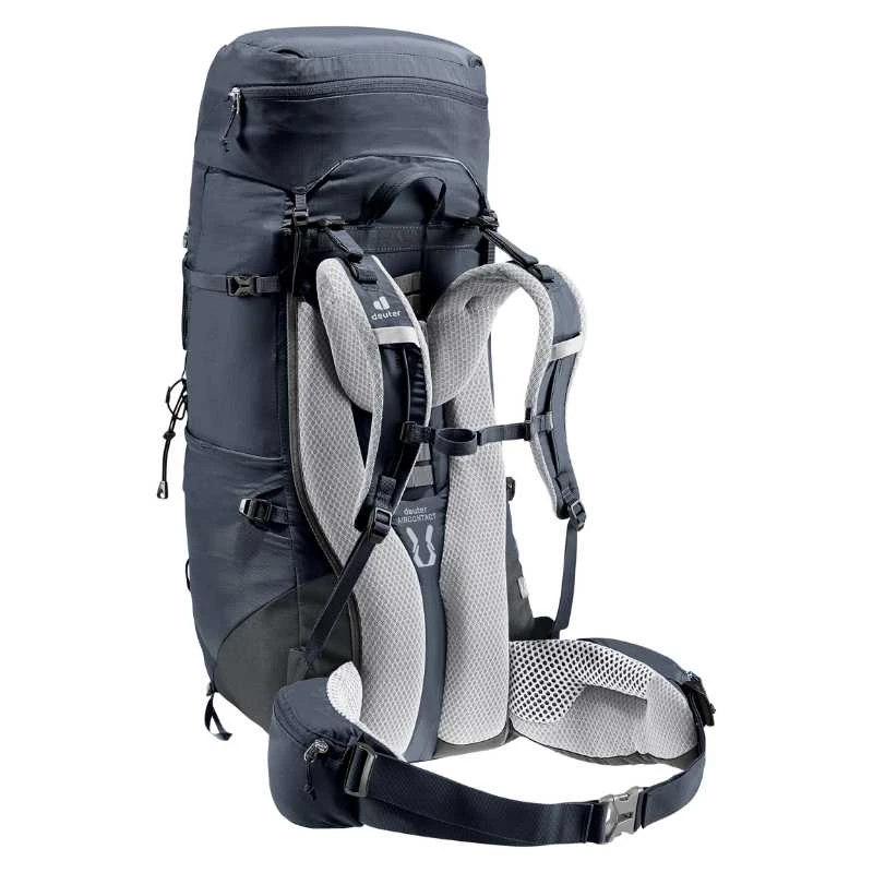 Deuter Aircontact Lite 45+10 SL moteriška žygio kuprinė Juodas