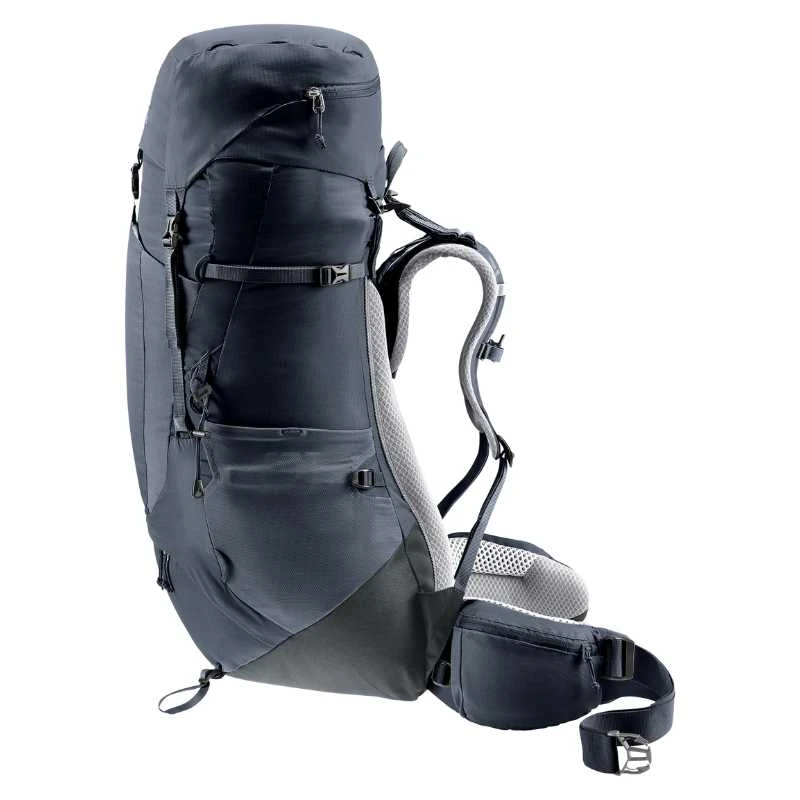Deuter Aircontact Lite 45+10 SL moteriška žygio kuprinė Juodas