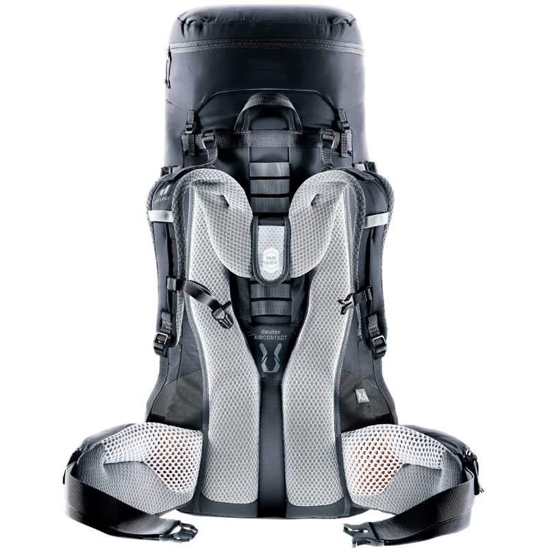 Deuter Aircontact Lite 45+10 SL moteriška žygio kuprinė Juodas