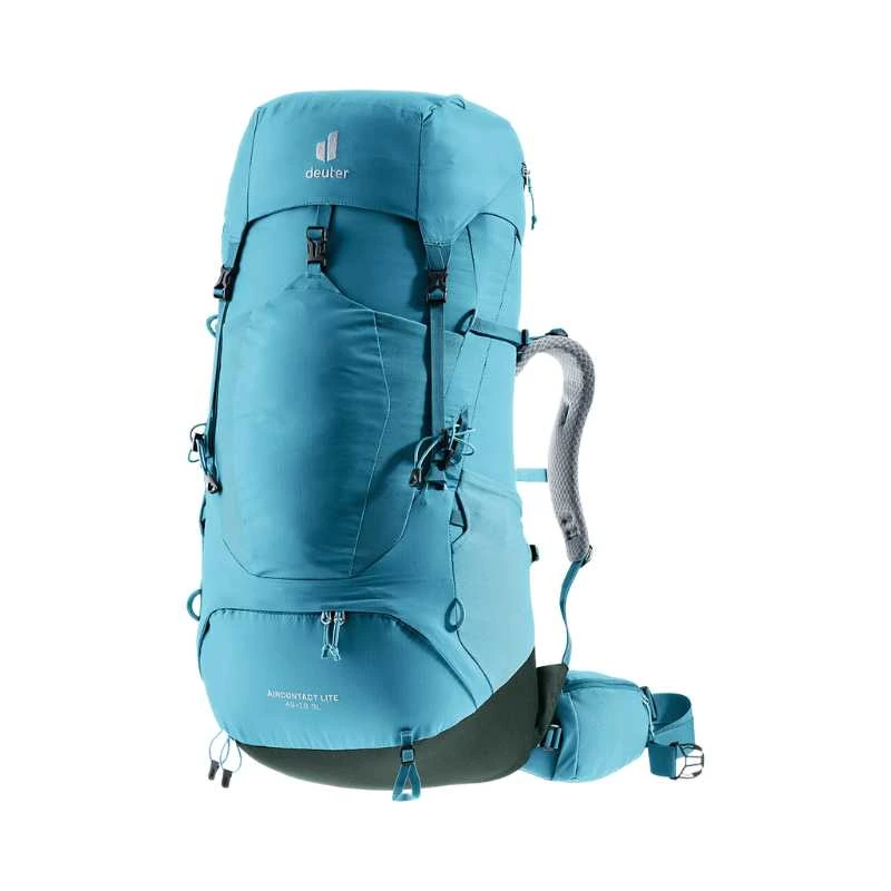 Deuter Aircontact Lite 45+10 SL moteriška žygio kuprinė Juodas