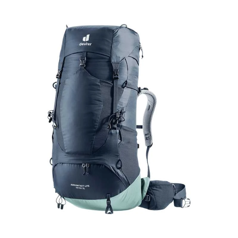 Deuter Aircontact Lite 45+10 SL moteriška žygio kuprinė Juodas